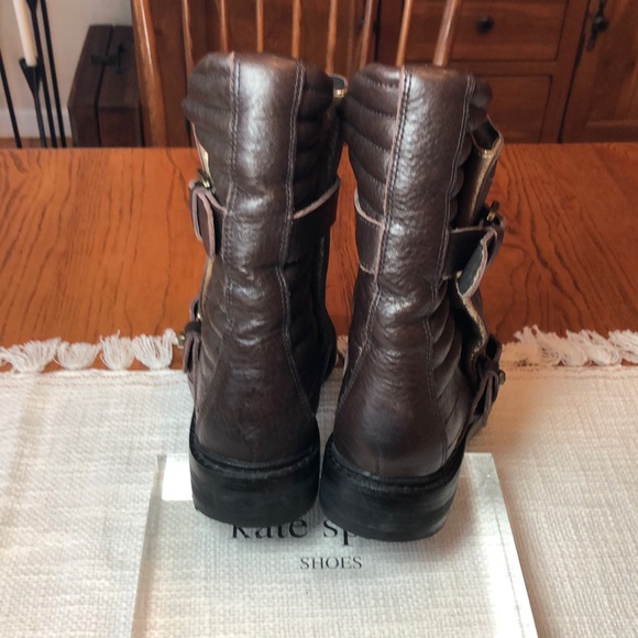 Zadig & Voltaire 'Ginger' Ranger Leather Boots - Picture 5 of 8